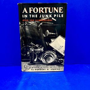 Vintage, 'A Fortune in the Junk Pile', 1978, Jenkins, Dorothy H., w/ Dust Jacket